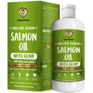 Hemp Seed Oil with Wild Salmon Oil – Wonder Paws