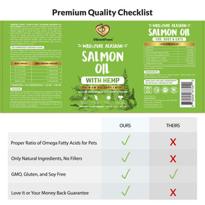 Wild Alaskan Salmon Oil with Hemp