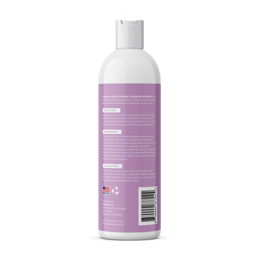 Calming Lavender Natural Dog Shampoo